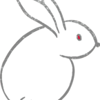 うさぎの名前はミーコ